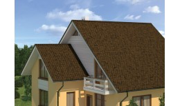 Гибкая черепица Ruflex Ornami Медный отлив