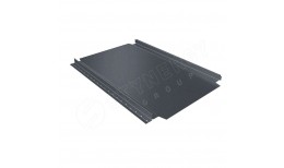 Фальцевая кровля Smart Фальц Pro CORUNDUM50® матовый RAL 7011 (железно-серый) 0.50