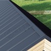 Фальцевая кровля Smart Фальц Pro CORUNDUM50® матовый RAL 7024 (графитовый серый) 0.50