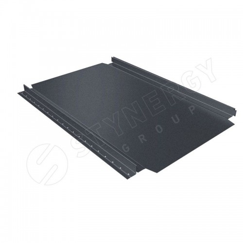 Фальцевая кровля Smart Фальц Pro CORUNDUM50® матовый RAL 7024 (графитовый серый) 0.50