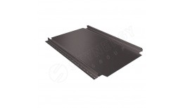 Фальцевая кровля Smart Фальц Pro CORUNDUM50® матовый RR32 (серо-коричневый) 0.50