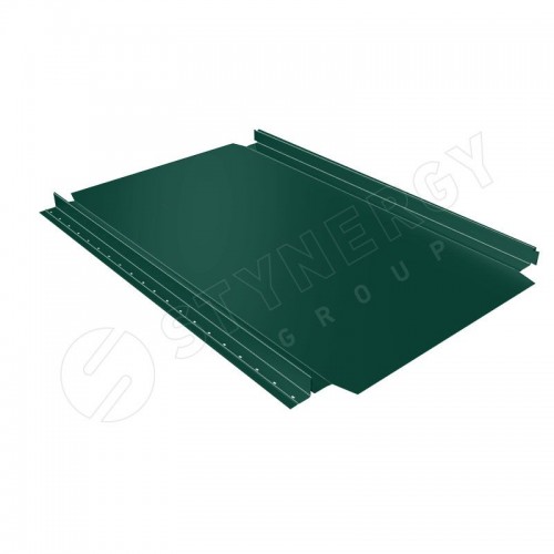 Фальцевая кровля Smart Фальц Pro CORUNDUM50® RAL 6005 (зелёный мох) 0.50