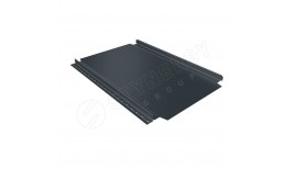 Фальцевая кровля Smart Фальц Pro CORUNDUM50® RAL 7016 (антрацитово-серый) 0.50