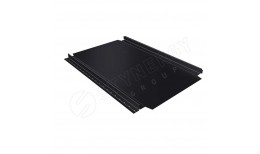 Фальцевая кровля Smart Фальц Pro CORUNDUM50® RAL 9005 (глубокий черный) 0.50