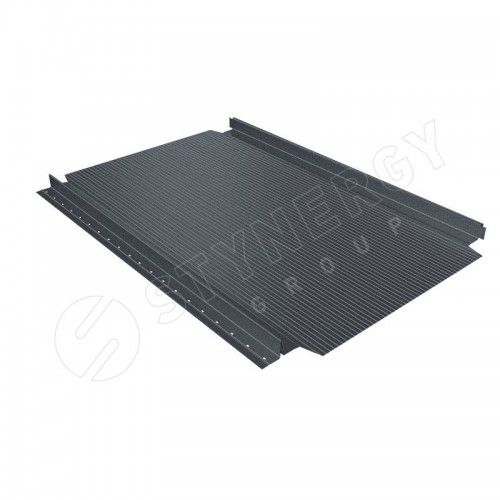 Фальцевая кровля Smart Фальц Pro гофрированный CORUNDUM50® матовый RAL 7024 (графитовый серый) 0.50