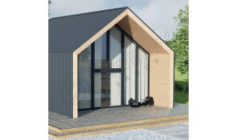 Фальцевая кровля Smart Фальц Pro Rooftop Бархат® RAL 7024 (графитовый серый) 0.50