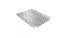 Фальцевая кровля Smart Фальц Pro широкое ребро жесткости CORUNDUM50® RAL 7004 (сигнальный серый) 0.50