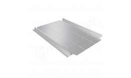 Фальцевая кровля Smart Фальц Pro узкое ребро жесткости CORUNDUM50® RAL 7004 (сигнальный серый) 0.50