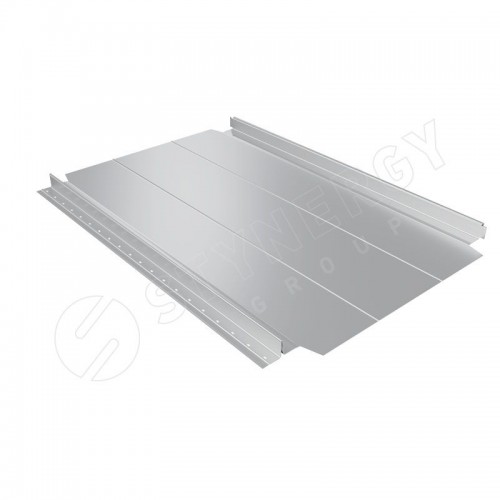 Фальцевая кровля Smart Фальц Pro узкое ребро жесткости CORUNDUM50® RAL 7004 (сигнальный серый) 0.50