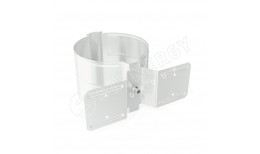 Держатель трубы D100 (на дерево) RAL 9003