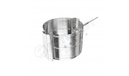 Держатель трубы D100 (на кирпич) Zn