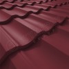 Металлочерепица Garda CORUNDUM50® матовый RAL 3005 (винно-красный) 0.50