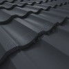 Металлочерепица Garda CORUNDUM50® матовый RAL 7024 (графитовый серый) 0.50