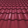 Металлочерепица Garda CORUNDUM50® RAL 3003 (рубиново-красный) 0.50