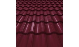 Металлочерепица Garda CORUNDUM50® RAL 3005 (винно-красный) 0.50