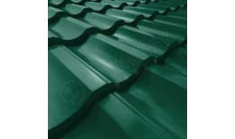 Металлочерепица Garda CORUNDUM50® RAL 6005 (зелёный мох) 0.50