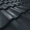 Металлочерепица Garda CORUNDUM50® RAL 7016 (антрацитово-серый) 0.50