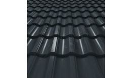 Металлочерепица Garda CORUNDUM50® RAL 7016 (антрацитово-серый) 0.50