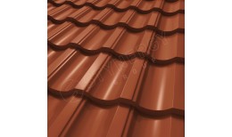 Металлочерепица Garda CORUNDUM50® RAL 8004 (медно-коричневый) 0.50
