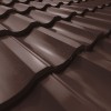 Металлочерепица Garda CORUNDUM50® RAL 8017 (шоколадно-коричневый) 0.50
