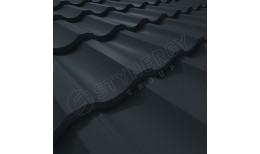 Металлочерепица Garda GreenCoat Pural BT® матовый RR2H3 (антрацитово-серый) 0.50