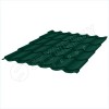 Металлочерепица СМ Классик CORUNDUM50® матовый RAL 6005 (зелёный мох) 0.50