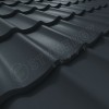 Металлочерепица СМ Классик CORUNDUM50® матовый RAL 7016 (антрацитово-серый) 0.50