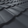 Металлочерепица СМ Классик CORUNDUM50® матовый RAL 7024 (графитовый серый) 0.50