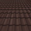 Металлочерепица СМ Классик CORUNDUM50® матовый RAL 8017 (шоколадно-коричневый) 0.50