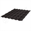 Металлочерепица СМ Классик CORUNDUM50® матовый RR32 (серо-коричневый) 0.50