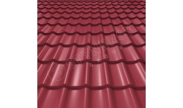 Металлочерепица СМ Классик CORUNDUM50® RAL 3003 (рубиново-красный) 0.50