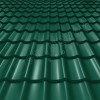 Металлочерепица СМ Классик CORUNDUM50® RAL 6005 (зелёный мох) 0.50