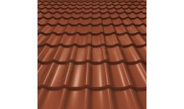 Металлочерепица СМ Классик CORUNDUM50® RAL 8004 (медно-коричневый) 0.50