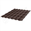 Металлочерепица СМ Классик CORUNDUM50® RAL 8017 (шоколадно-коричневый) 0.50