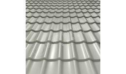 Металлочерепица СМ Классик CORUNDUM50® RAL 9002 (светло-серый) 0.50
