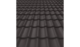 Металлочерепица СМ Классик GreenCoat Pural BT® матовый RR32 (серо-коричневый) 0.50