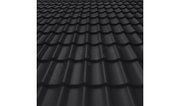 Металлочерепица СМ Классик PURRUS® матовый RAL 9005 (глубокий черный) 0.50