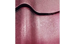 Металлочерепица СМ Классик Rooftop Бархат® RAL 3005 (винно-красный) 0.50