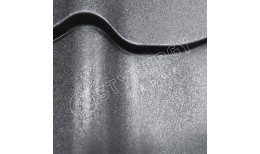 Металлочерепица СМ Классик Rooftop Бархат® RAL 7024 (графитовый серый) 0.50