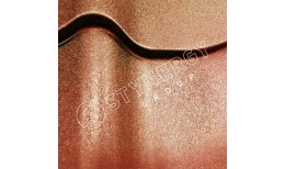 Металлочерепица СМ Классик Rooftop Бархат® RAL 8004 (медно-коричневый) 0.50