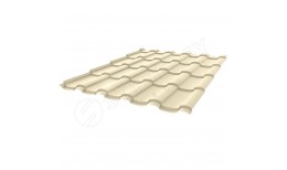 Металлочерепица Stella CORUNDUM50® RAL 1015 (светлая слоновая кость) 0.50