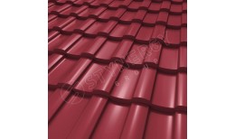 Металлочерепица Stella CORUNDUM50® RAL 3003 (рубиново-красный) 0.50