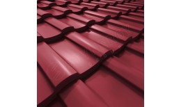 Металлочерепица Stella CORUNDUM50® RAL 3003 (рубиново-красный) 0.50