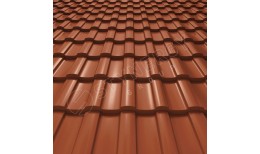 Металлочерепица Stella CORUNDUM50® RAL 8004 (медно-коричневый) 0.50