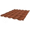 Металлочерепица Stella CORUNDUM50® RAL 8004 (медно-коричневый) 0.50