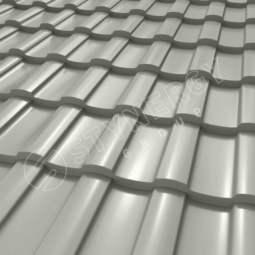 Металлочерепица Stella CORUNDUM50® RAL 9002 (светло-серый) 0.50