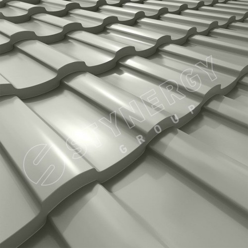 Металлочерепица Stella CORUNDUM50® RAL 9002 (светло-серый) 0.50
