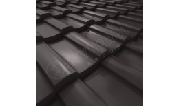 Металлочерепица Stella CORUNDUM50® RR32 (серо-коричневый) 0.50