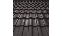 Металлочерепица Stella CORUNDUM50® RR32 (серо-коричневый) 0.50