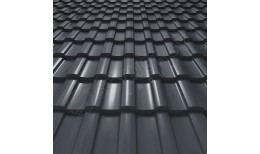 Металлочерепица Stella PURRUS® RAL 7024 (графитовый серый) 0.50